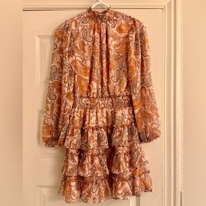 Halogen Women’s Short Paisley Dress Size Small